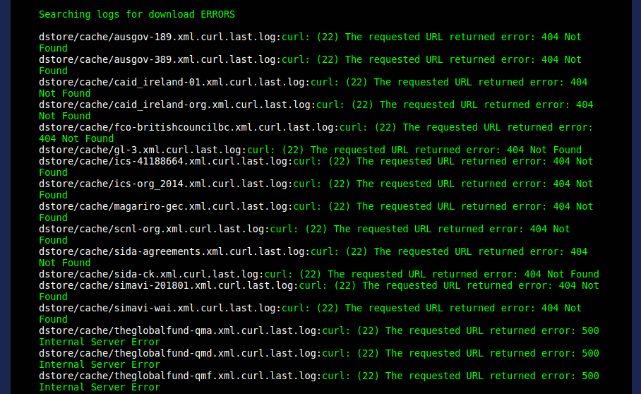 Cron R Log Example Server upgrade and other updates